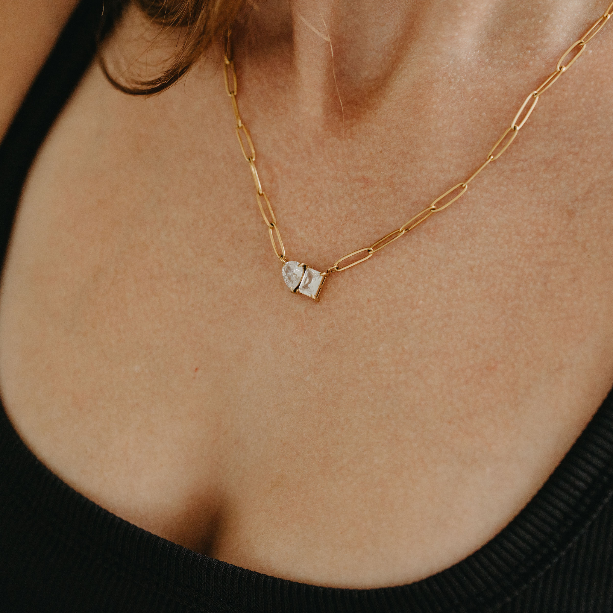 Stillwater Paperclip Necklace