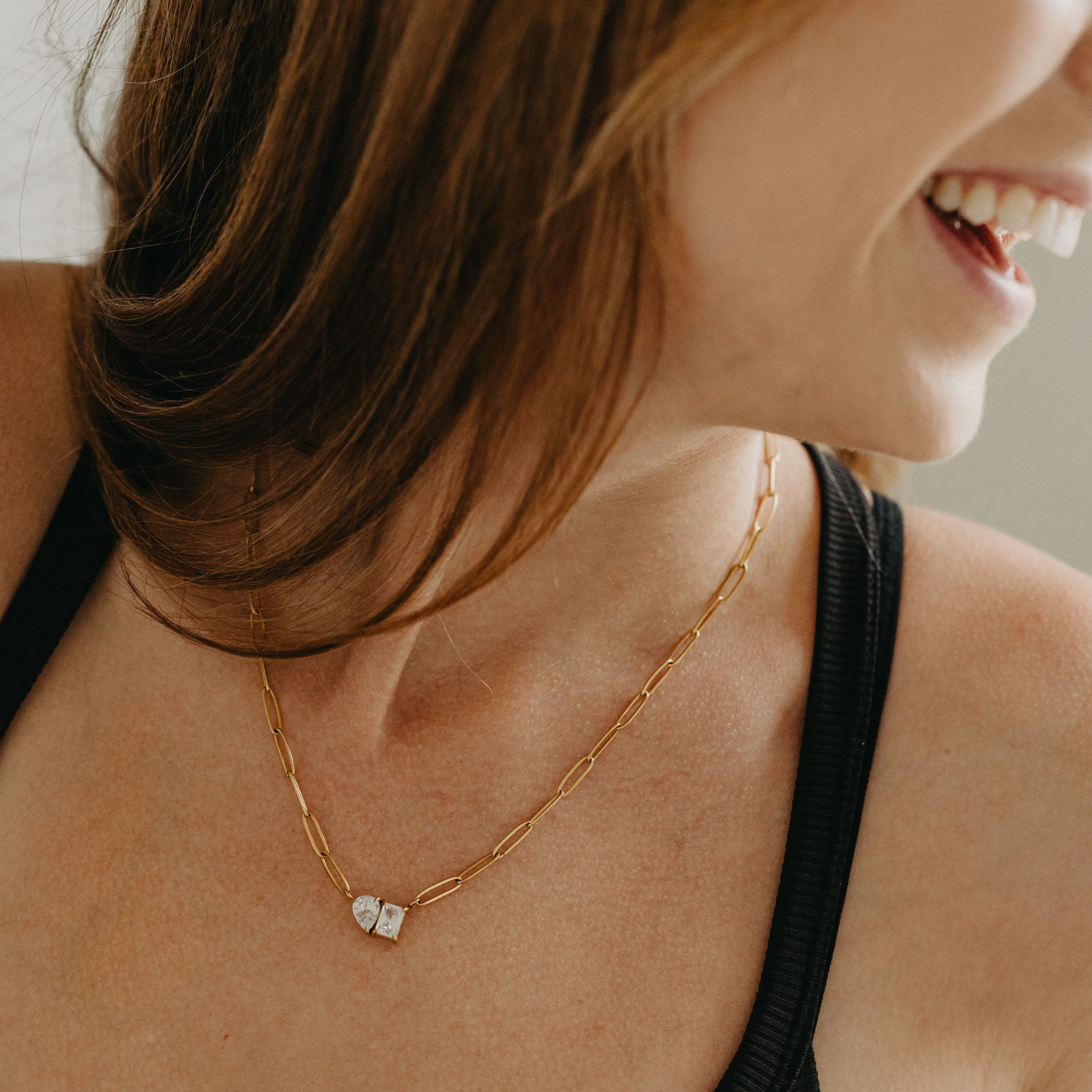 Stillwater Paperclip Necklace
