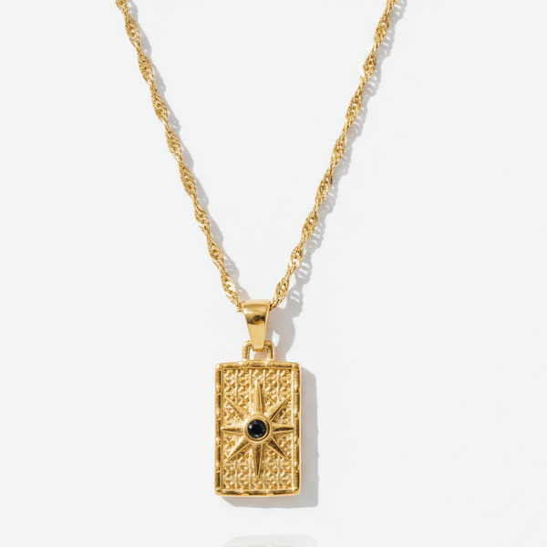 Sundrenched Square Necklace