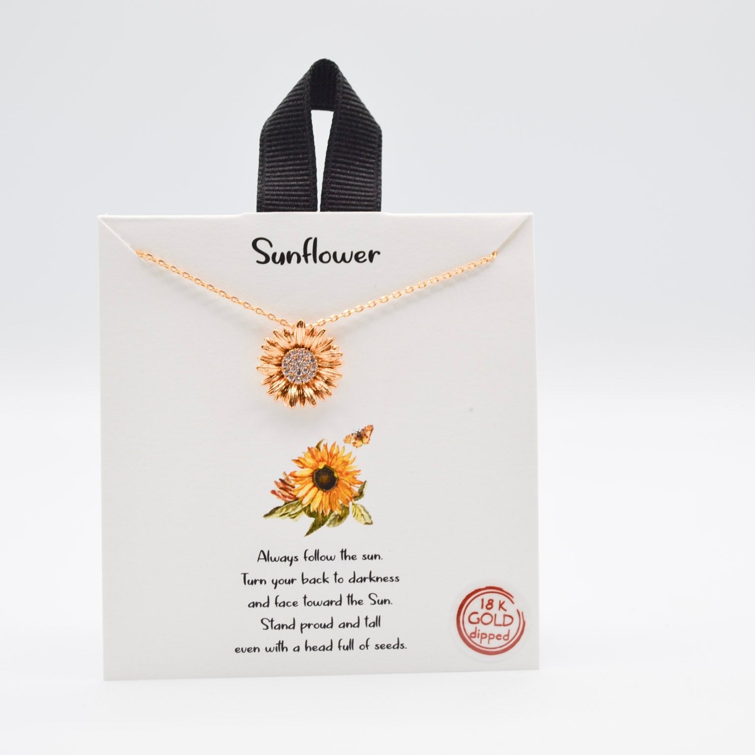 Sunflower Necklace