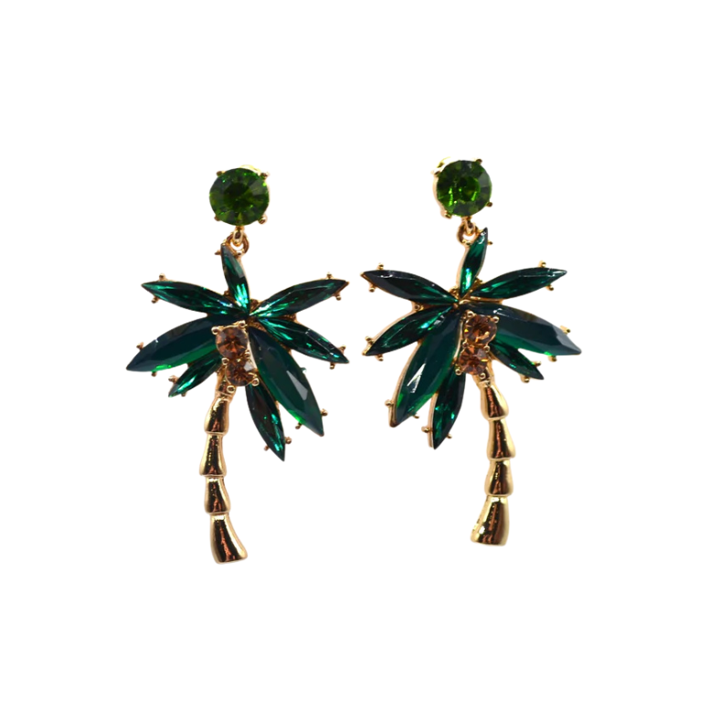 Palm Tree Earrings