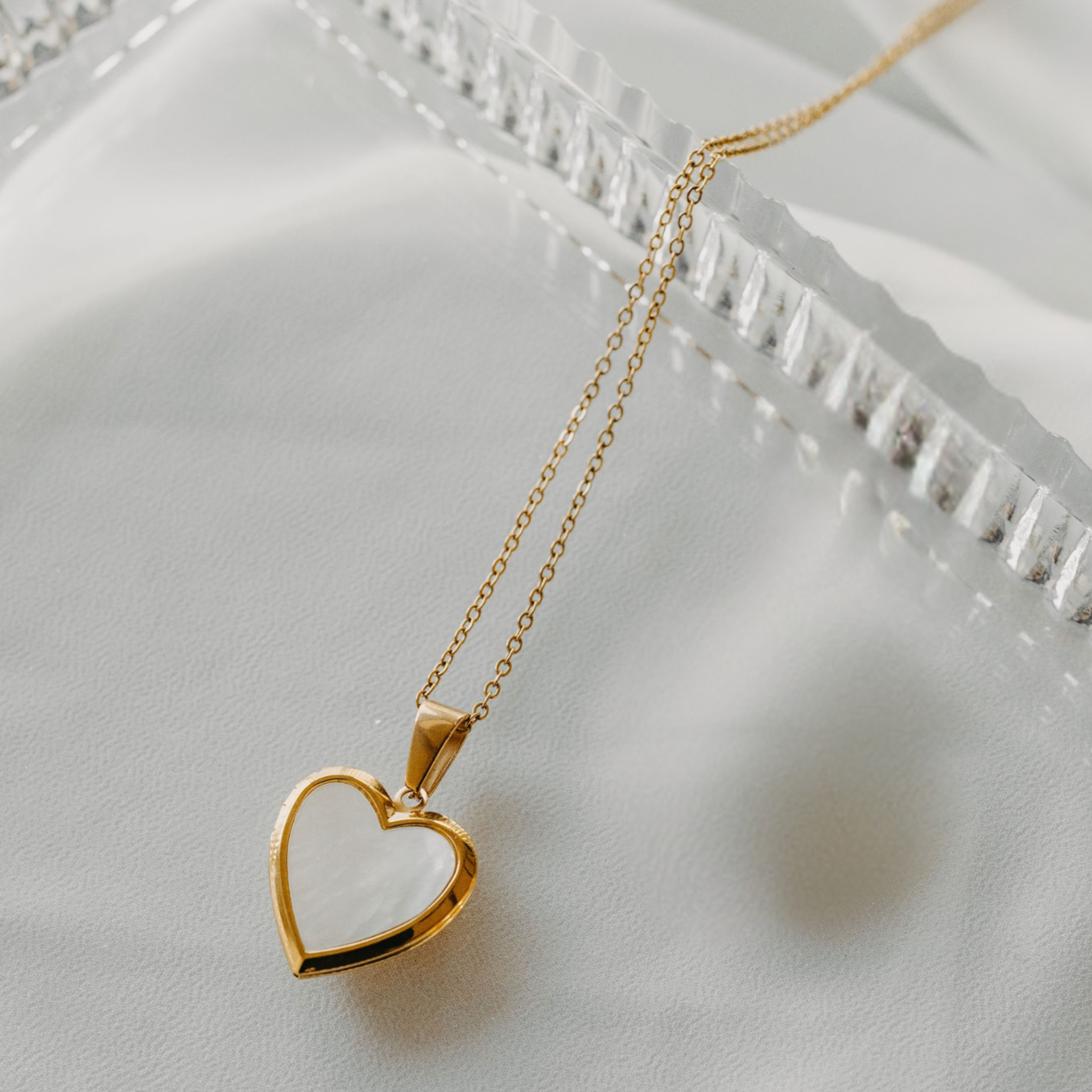 "Calypso" Heart Locket Necklace