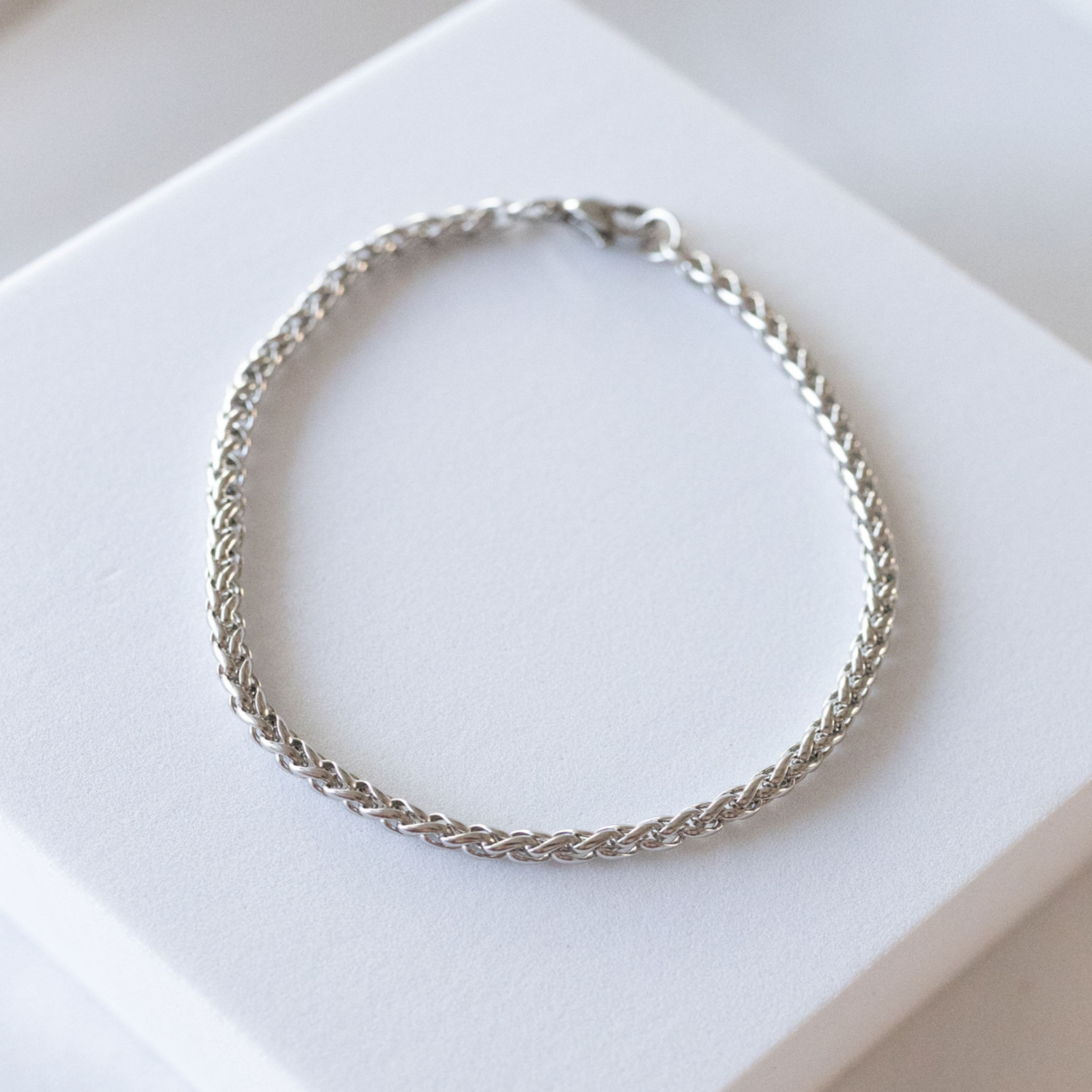 "Surfside" 5mm Wheat Chain Bracelet